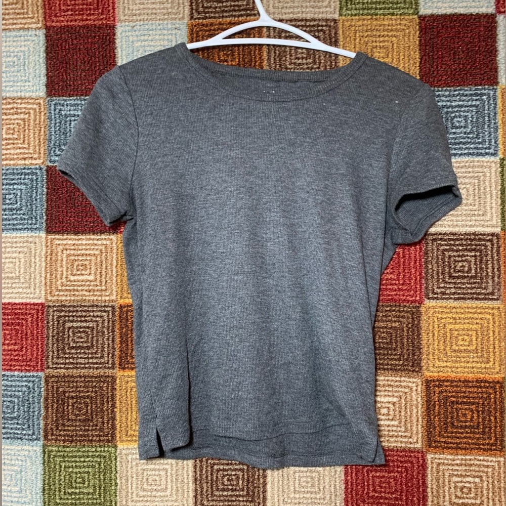 Gray Women's Top